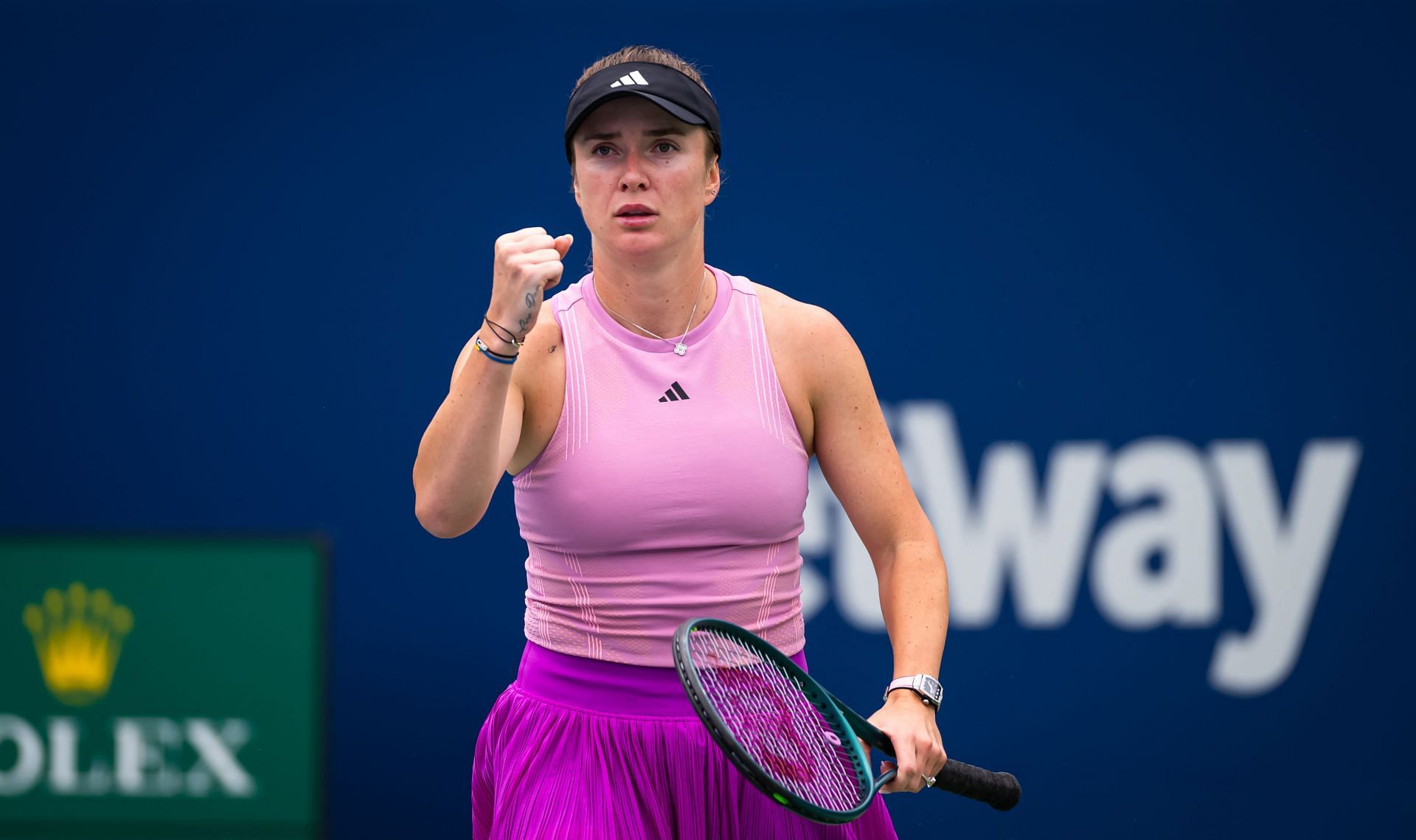 Elina Svitolina will also play her first match at the Canadian Open. (Source: Getty)